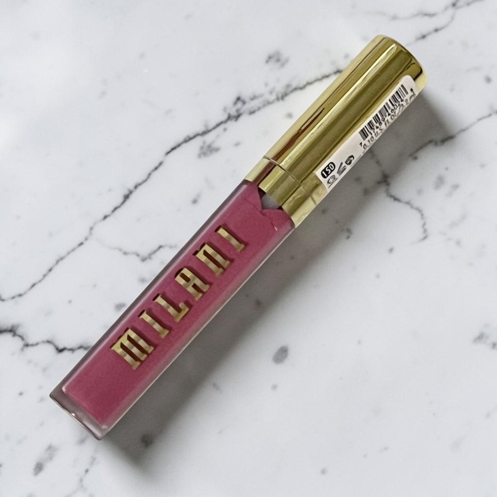 Milani Stay Put Liquid Lip Matte Longwear Lipstick 0.10 oz 150 Snatched Rose